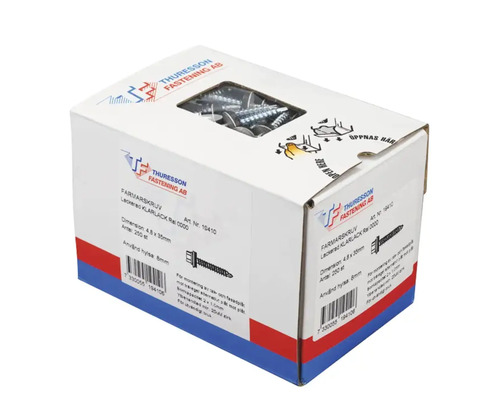 Axelskruvar i en förpackning