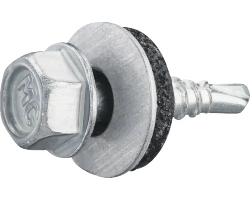 Plåtskruv med tätningsbricka