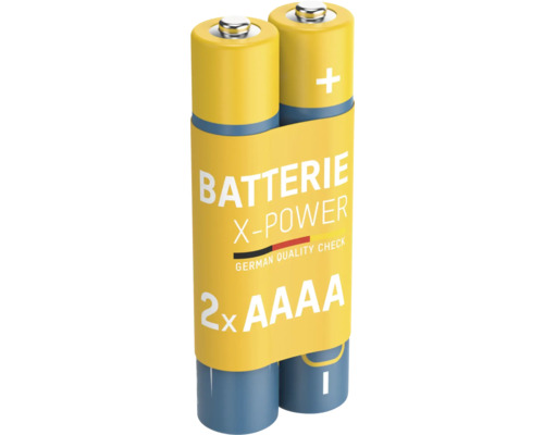 Två AAAA-batterier