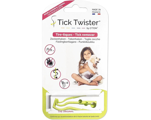 Tick Twister fästingborttagare set för människor och djur