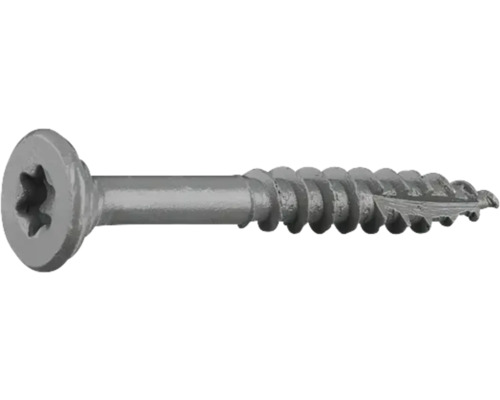 Grå träskruv med Torx-drivning