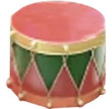 Dekorativ leksakstrumma