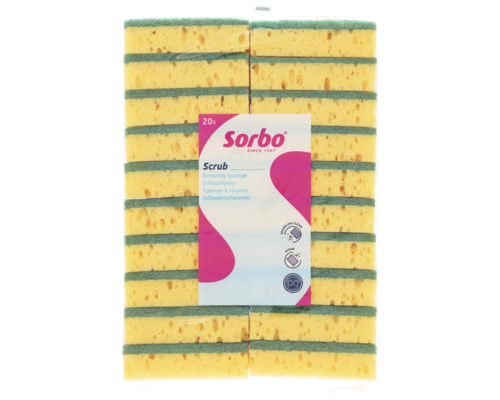 Sorbo skursvampar, 20-pack