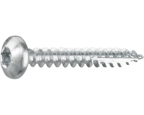 Metallskruv med linshuvud och invändig sexkantfattning