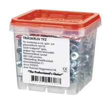 Träskruv GRABBER C1 försänkt 5,0x35mm 200-pack TFZ5035