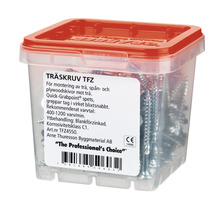 Träskruv GRABBER C1 försänkt 4,5x50mm 100-pack TFZ4550