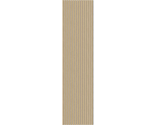 Akustikpanel FJORDWALL ek 2400x600x19mm 4-pack Träpanel med lamellstruktur för väggdekoration