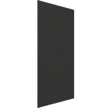 Dekorativ panel med vertikala lameller för väggdekoration