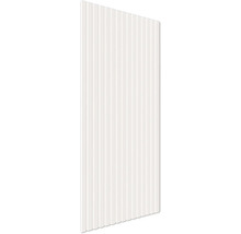 Dekorativ platta med vertikala räfflor