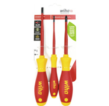 Wiha skruvmejselset med tre delar för elektriker