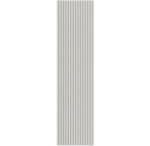 Dekorativ platta med ribbstruktur