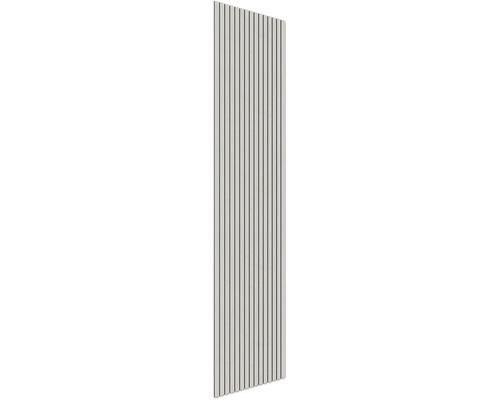 Panel med vertikala spår för väggdekoration