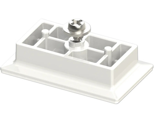 Plastdistans med skruv