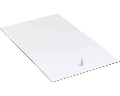 Byggskylt med ögla för fastsättning