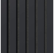 Dekorativa väggpaneler med vertikal lamellkonstruktion