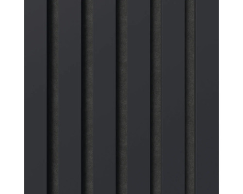 Dekorativa väggpaneler med vertikal lamellkonstruktion