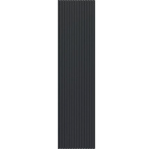 Panel med vertikala spår