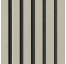 Väggpanel med lamellstruktur