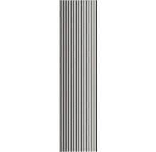 Akustikpanel med lamellstruktur för vägg- och takbeklädnad