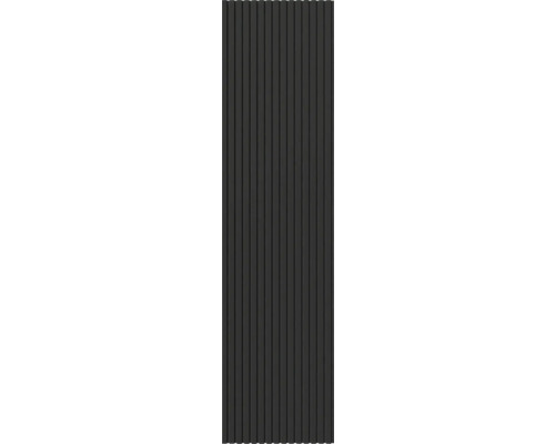 Mörka, räfflade väggpaneler för inomhusbruk