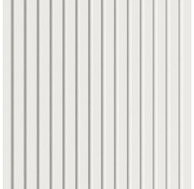 Ljus fasadbeklädnad med vertikala profiler