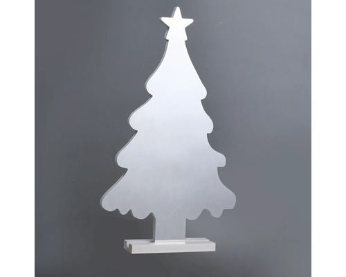 Dekorativ julgran av trä