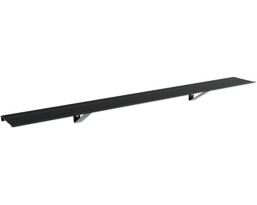 Duschbrunn i stål med fästen