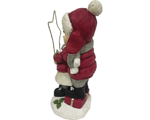 Dekorativ figur av barn med stjärna, vinterdekoration