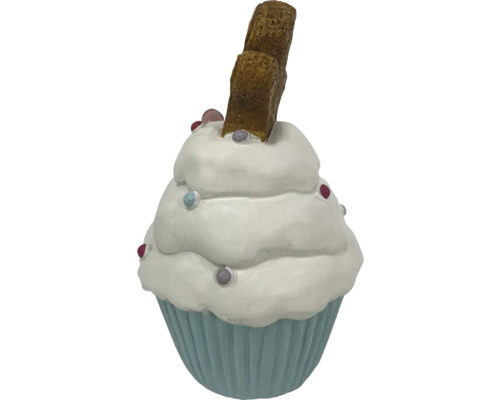 Dekorativ cupcake med strössel och kex