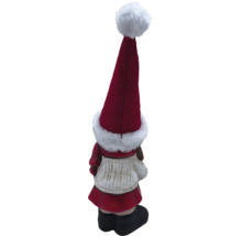 Dekorativ figur Jultomtemor med spetsig mössa