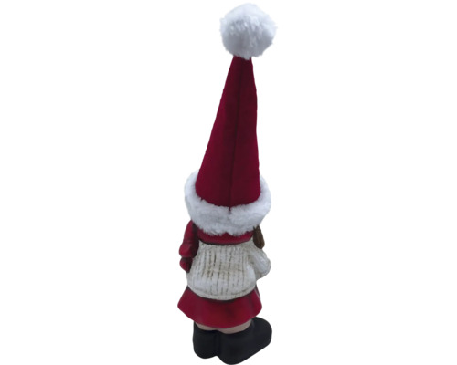 Dekorativ figur Jultomtemor med spetsig mössa
