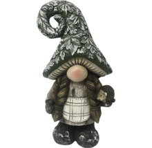 Trädgårdstomtedekoration med igelkott