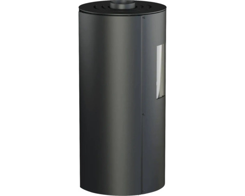 Vedspis med fönster