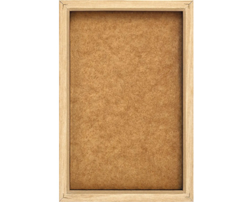 Tom trätavla med träram