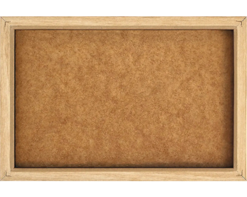 Anslagstavla med träram