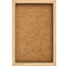 Rektangulär fotoram med trästruktur