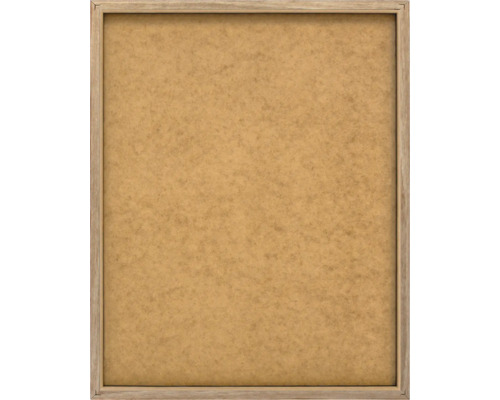 Träram med brun baksida