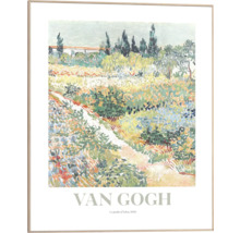 Målning i ram, Van Gogh, Le Jardin d''Arles, 1888