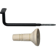 Gardinkrok med plugg