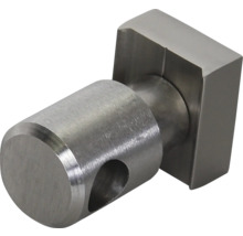 Metallbeslag med cylindrisk och rektangulär del