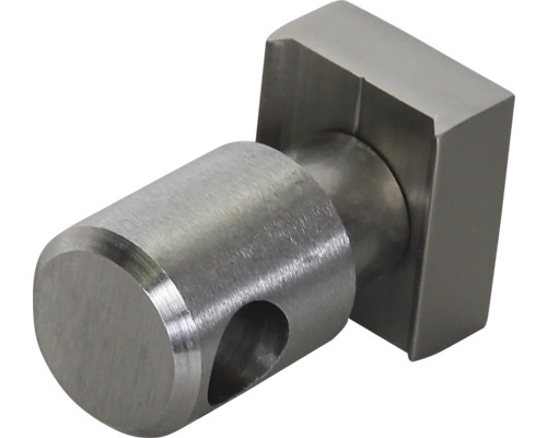 Metallbeslag med cylindrisk och rektangulär del