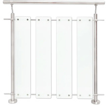 Duschdraperi med rostfri stång