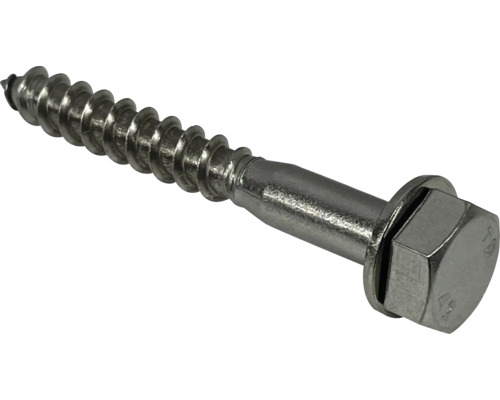 Träskruv med sexkantshuvud