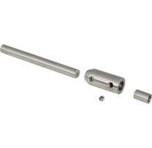 Metallvajerhållare med gänga och skruvar