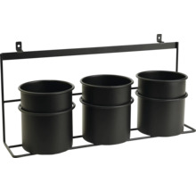 Hängande hylla med tre behållare