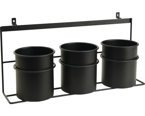 Hängande hylla med tre behållare