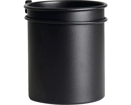 Förvaringskopp FJORDWALL Ø100mm mattsvart Svart behållare för väggmontering