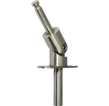 Metallräckesstolpe med justerbar vinkel