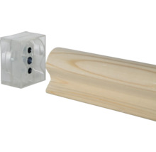 Trä handledare med fäste