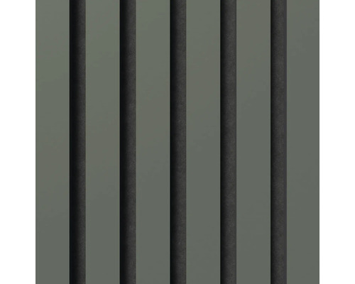 Dekorativ panel med vertikala dekorlister